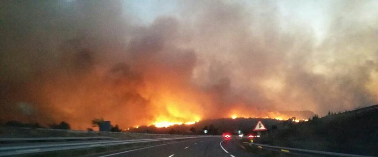 Incendio en Verín 