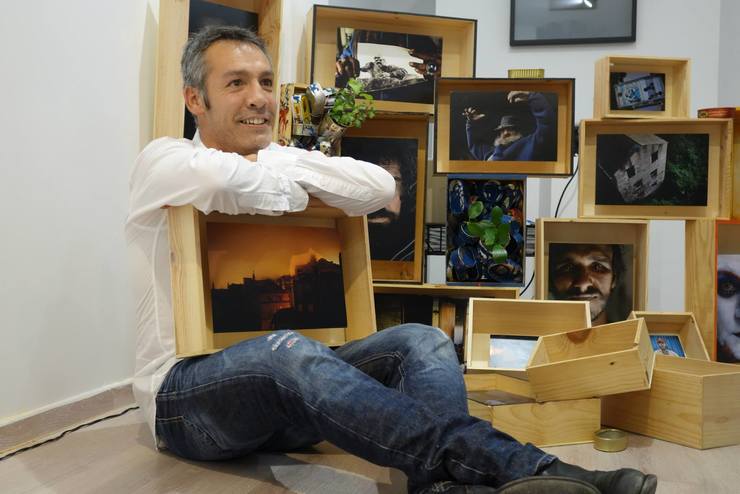 O fotógrafo Miguel Núñez / Ernesto Ilkerman.