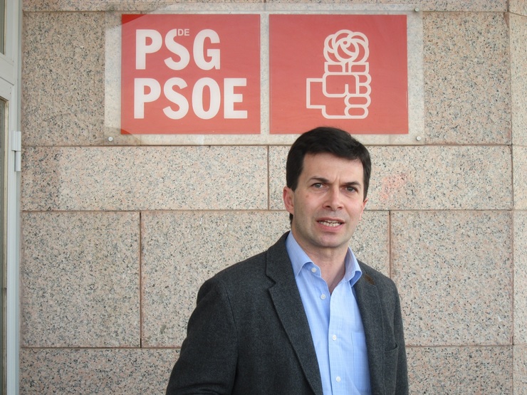 O exconcejal do PSOE en Vigo e líder do sector crítico, Gonzalo Caballero / Europa Press