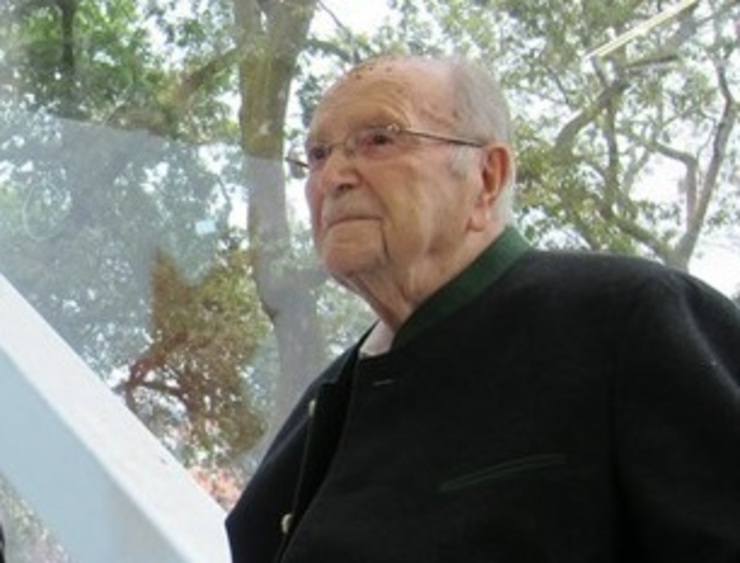 O expresidente Gerardo Fernández Albor