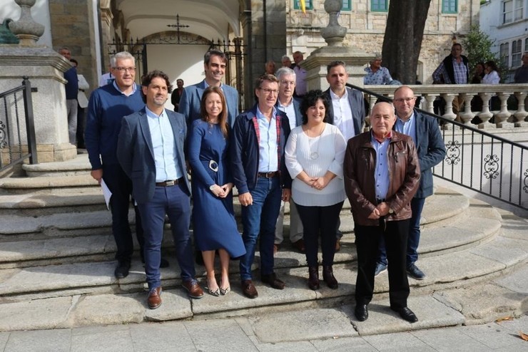 Feijóo presenta aos candidatos ás alcaldías da zona de Ortegal. PP 