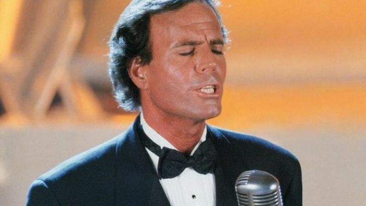 O cantante Julio Iglesias 