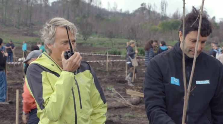 Jesús Calleja, no programa 'Volando Voy' dedicado a recordar a vaga de incendios en Galicia de outubro de 2017 