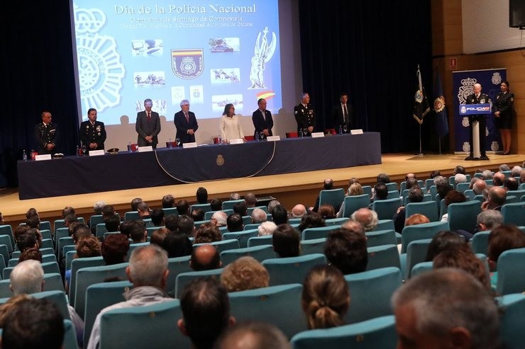 Acto conmemorativo do Día da Policía. XUNTA DE GALICIA 