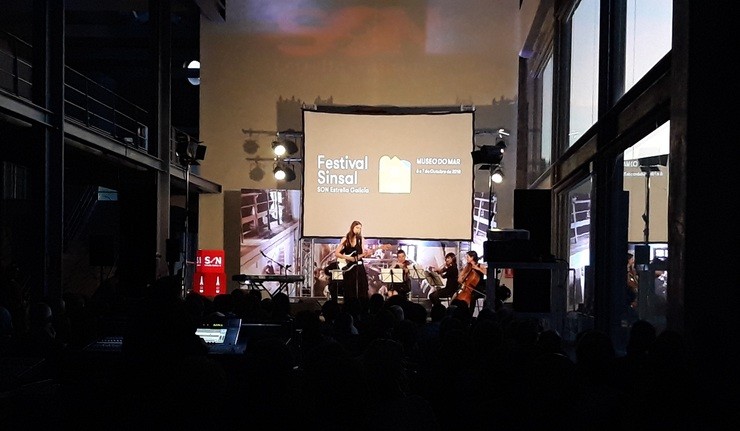 Concerto de JFDR String Quartet no Sinsal no Museo do Mar. 2018 