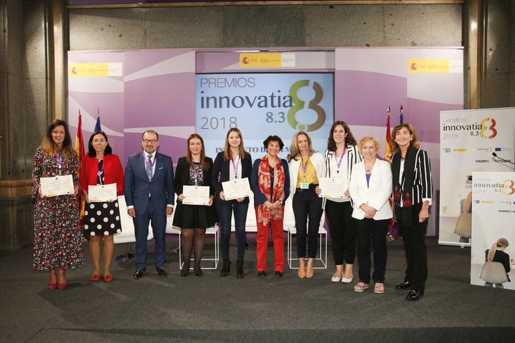 Proxectos innovadores e emprendedores premiados no  concurso Innovatia 8.3 