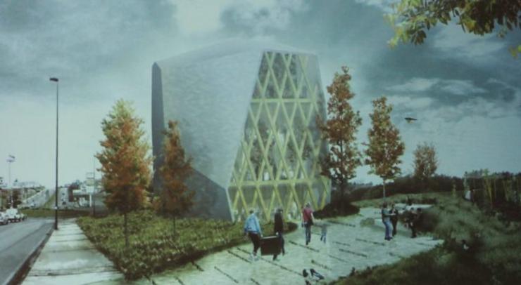 O Impulso Verde será o primeiro edificio público con estrutura integramente de madeira galega / LX