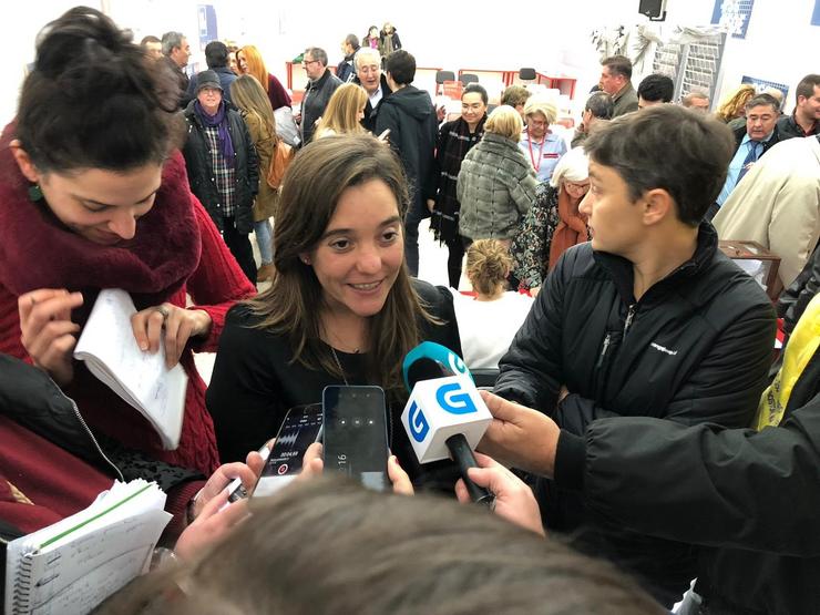 Inés Rei, candidata do PSdeG-PSOE á Alcaldía da Coruña. PSDEG