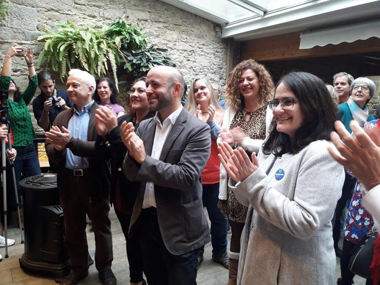 Luís Villares, na presentación da súa candidatura ao Consello de En Marea