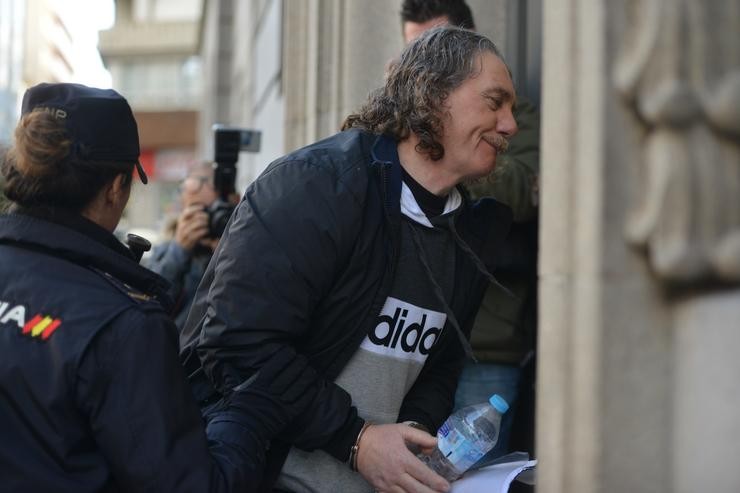 O narcotraficante Sito Miñanco, á súa chegada aos xulgados / Europa Press. / Europa Press