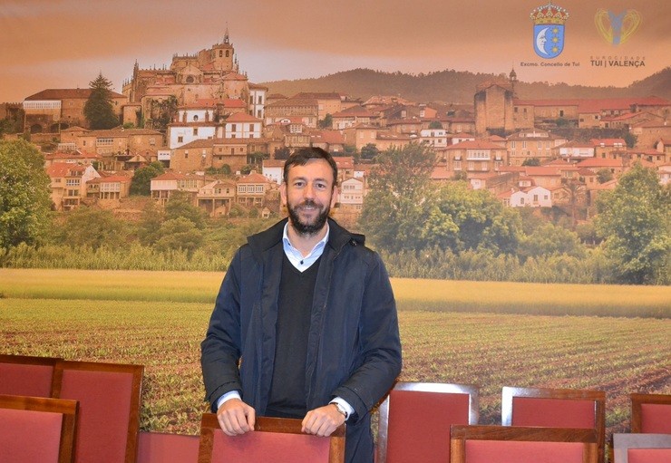 O alcalde de Tui, Carlos Vázquez Padín.. AYUNTAMIENTO TUI / Europa Press