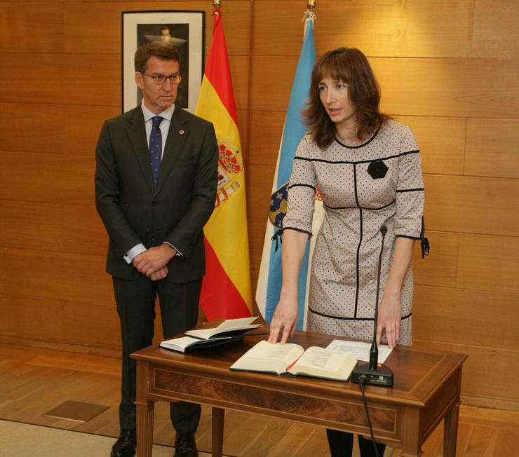 Marta Míguez toma posesión do cargo en decembro de 2016 tras a marcha de Lete Lasa a Madrid 