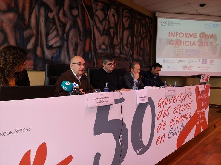 Presentación do informe do grupo GEM sobre emprendimiento en Galicia 