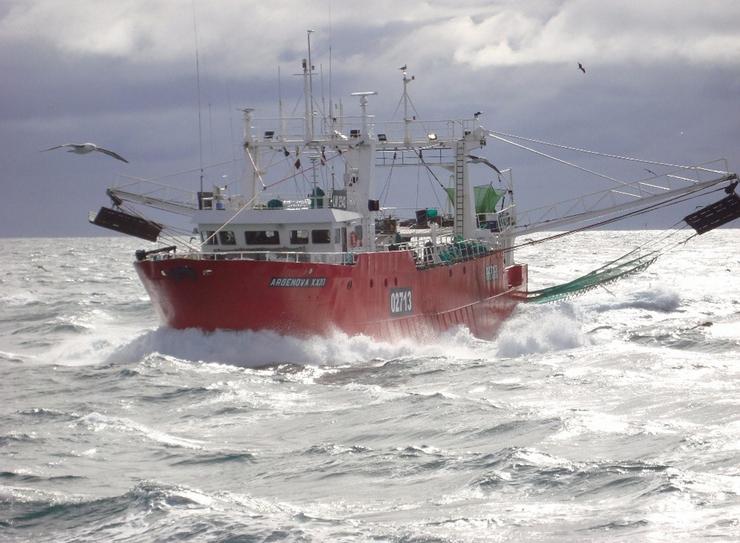 Barco pesqueiro.