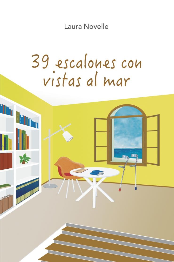 Portada do libro '39 escalones con vistas al mar', de Laura Novelle 