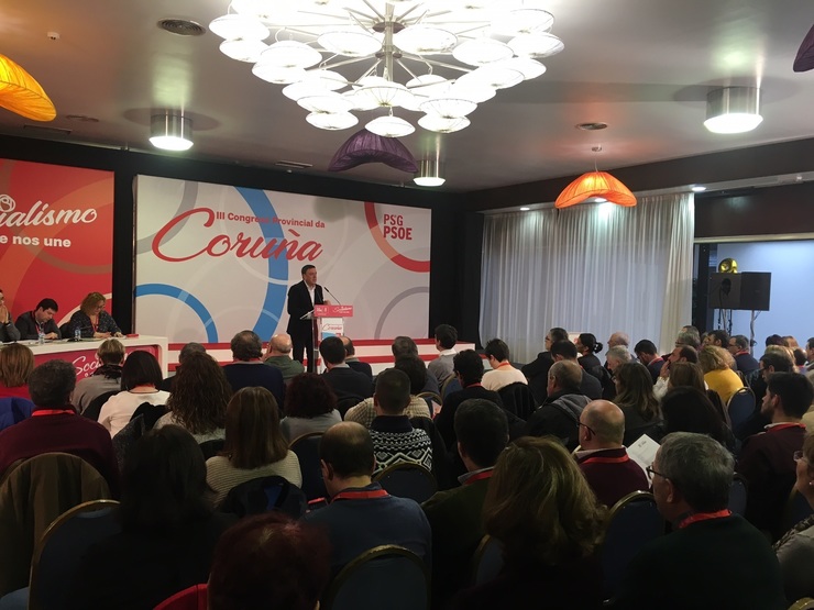 Formoso abre o congreso provincial do PSOE da Coruña 