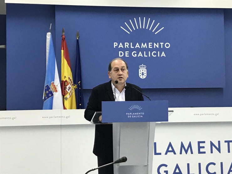 O voceiro socialista no Parlamento, Fernández Leiceaga