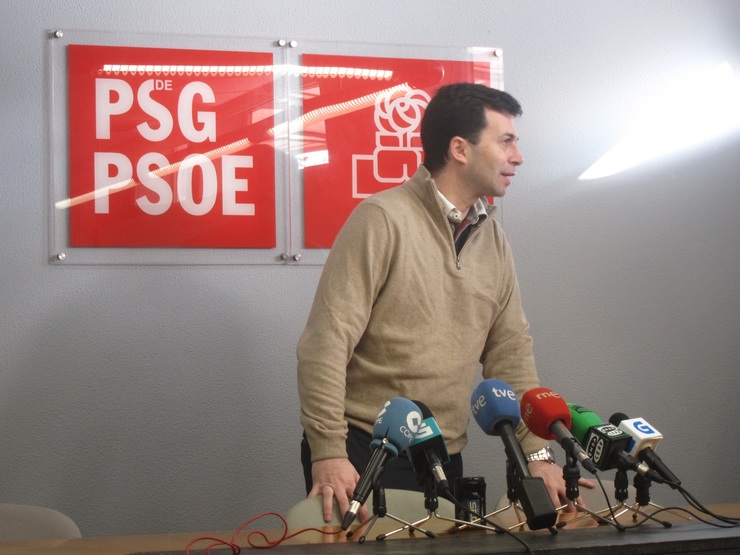 O secretario xeral del PSdeG, Gonzalo Caballero