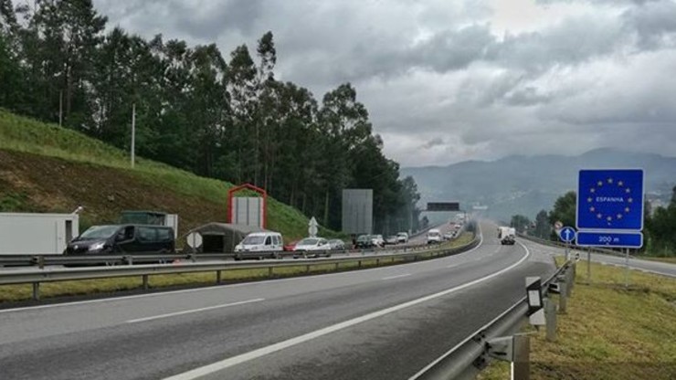 Fronteira entre Galicia e Portugal / Concello de Tui.