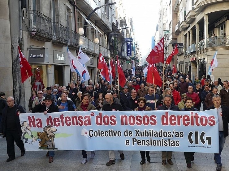 Mobilización de xubilados