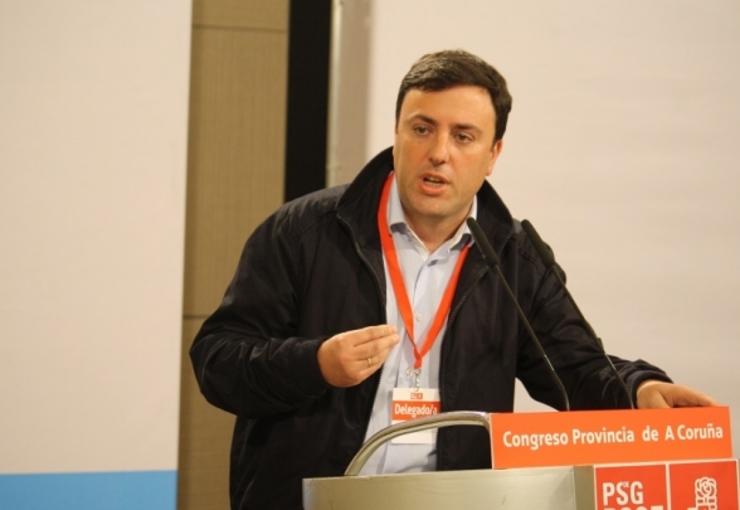 Valentín González, presidente da Deputación da Coruña e líder provincial do PSdG / adiantegalicia.com