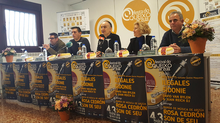 Presentación a prensa e patrocinadores. Foto: Concello de Arzúa