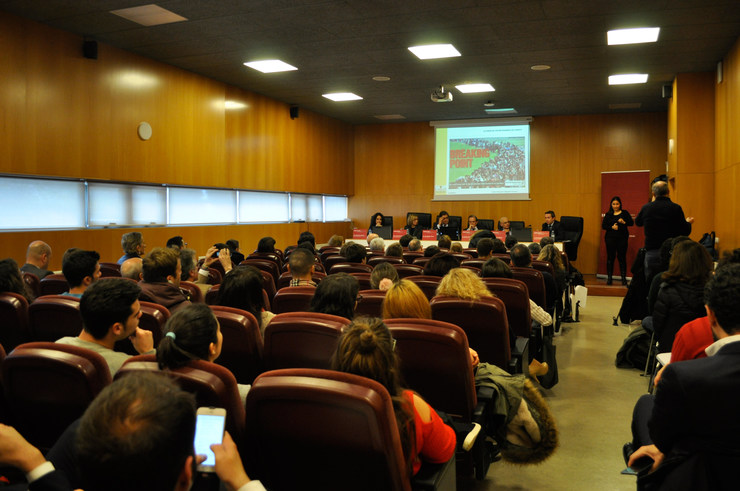 Participantes no inicio do curso da Cátedra Inditex-UDC de Responsabilidade Social