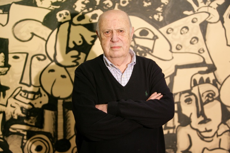 Méndez Ferrín, en imaxe de arquivo (2018)