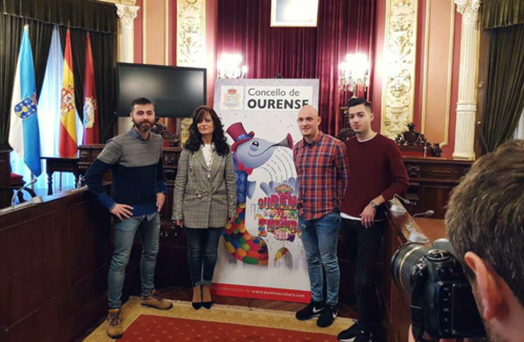 Presentación da programación de Entroido. Fonte: Concello de Ourense