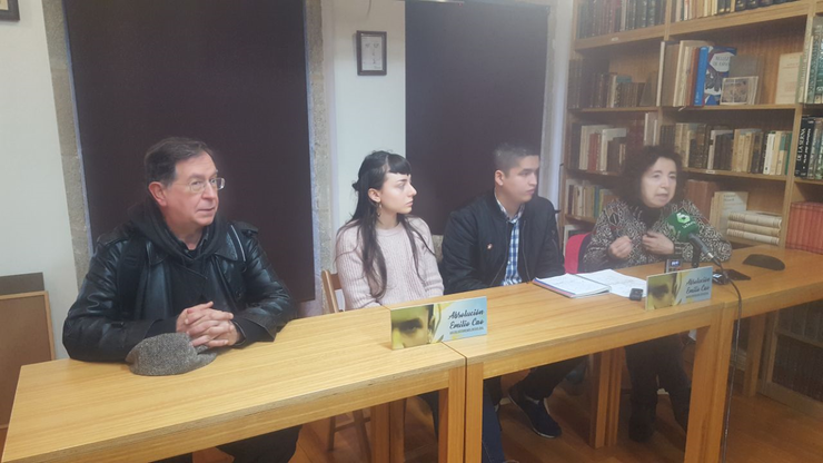 Rolda de  prensa apoio a Emilio Cao