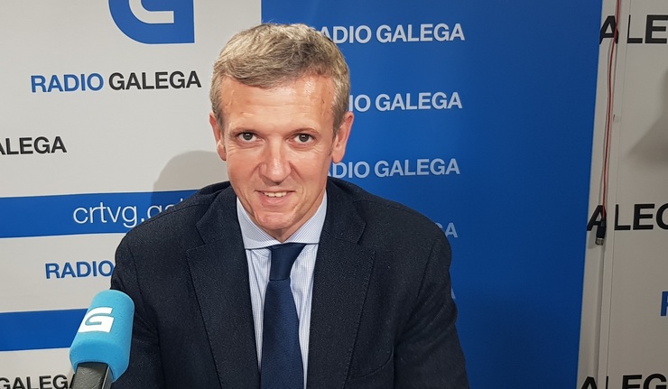 Alfonso Rueda na Radio Galega 
