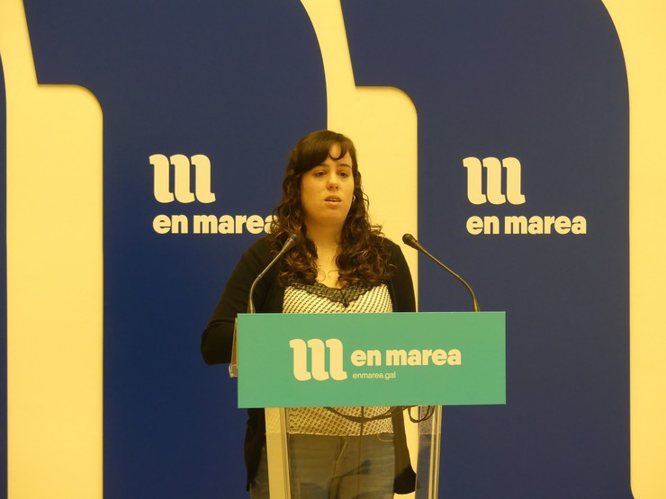 A deputada Paula Quinteiro de En Marea 