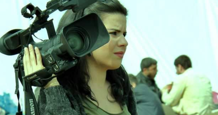 A xornalista kurda Zehra Dogan 