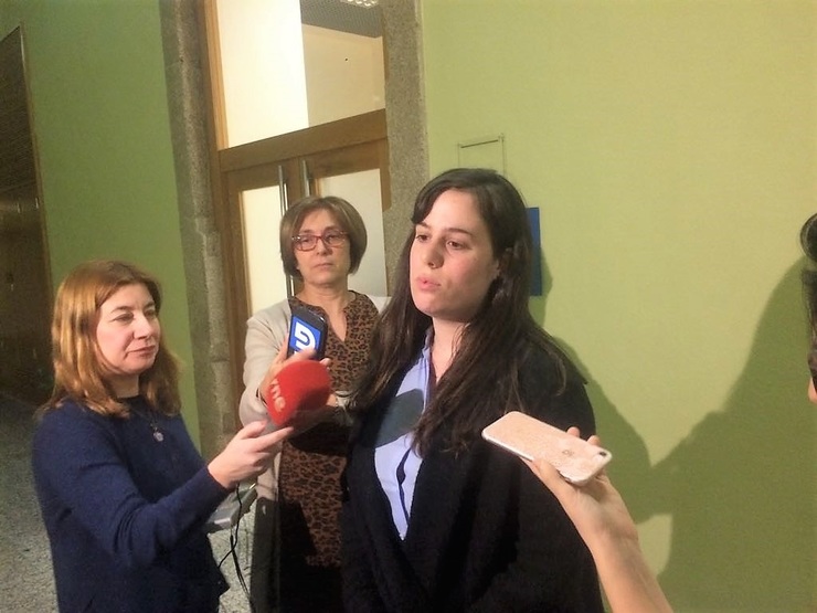 Paula Quinteiro, deputada de En Marea 