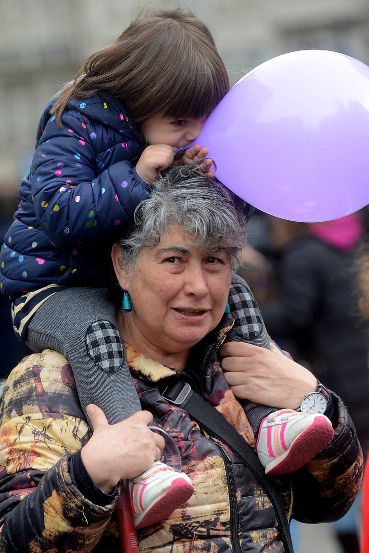 Xornada de folga e manifestación feminista en Vigo, no Día Mundial da Muller 