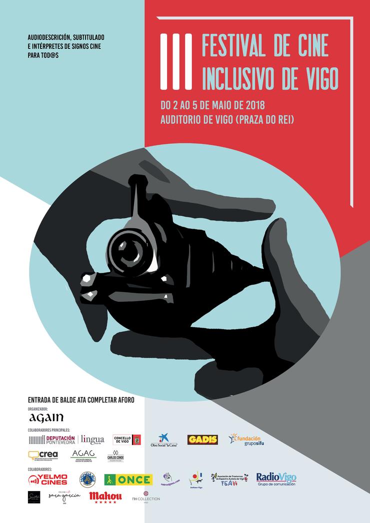Cartel Festival Cinema Inclusivo Vigo 