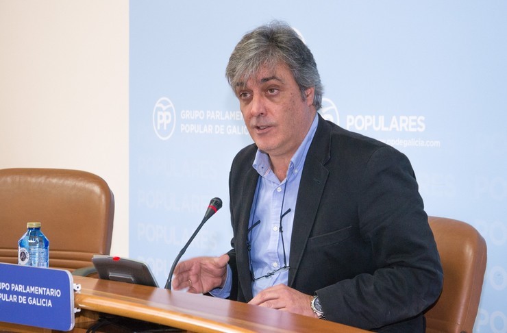 Pedro Puy Fraga, portavoz do PPdeG no Parlamento 