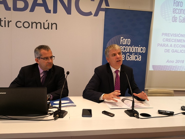 Presentación dun informe do Foro Económico de Galicia