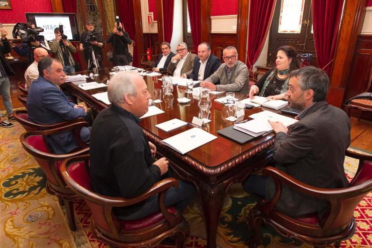 Xuntanza da Mesa de Alcaldes e Alcaldesa da área metropolitana da Coruña 