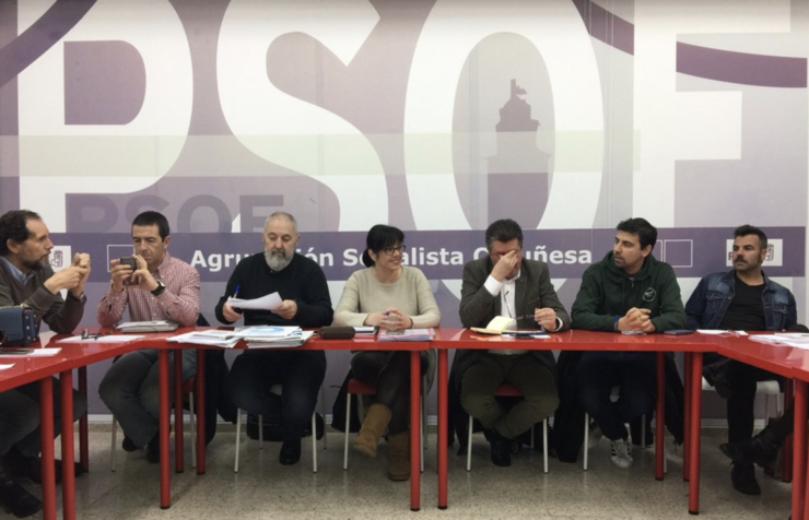 Comisión executiva municipal do PSOE da Coruña 