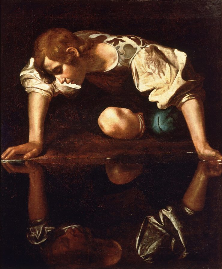 Óleo en lenzo de Caravaggio do 1913