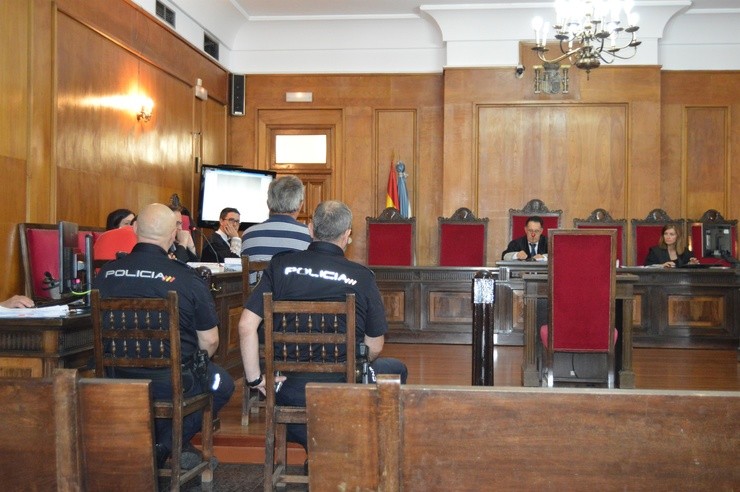 Xornada do xoves do xuízo do crime de Petín 
