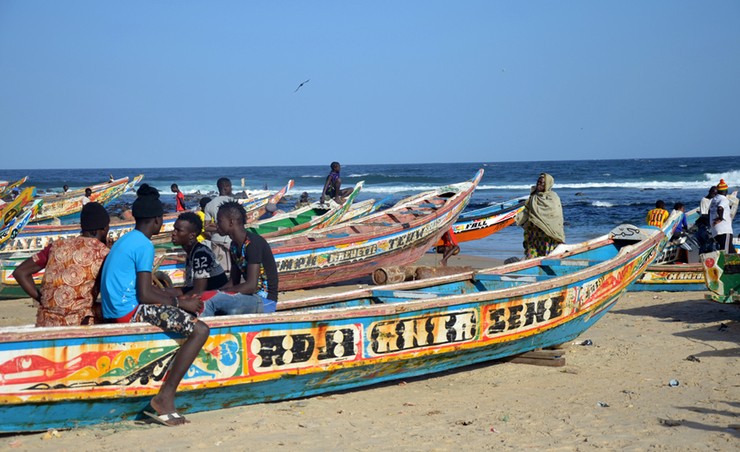 Pescadores en Yoff- Tonghor