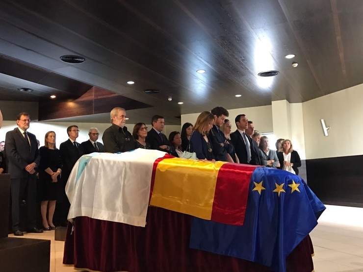 Funeral de Gerardo Fernández Albor en Santiago / Europa Press