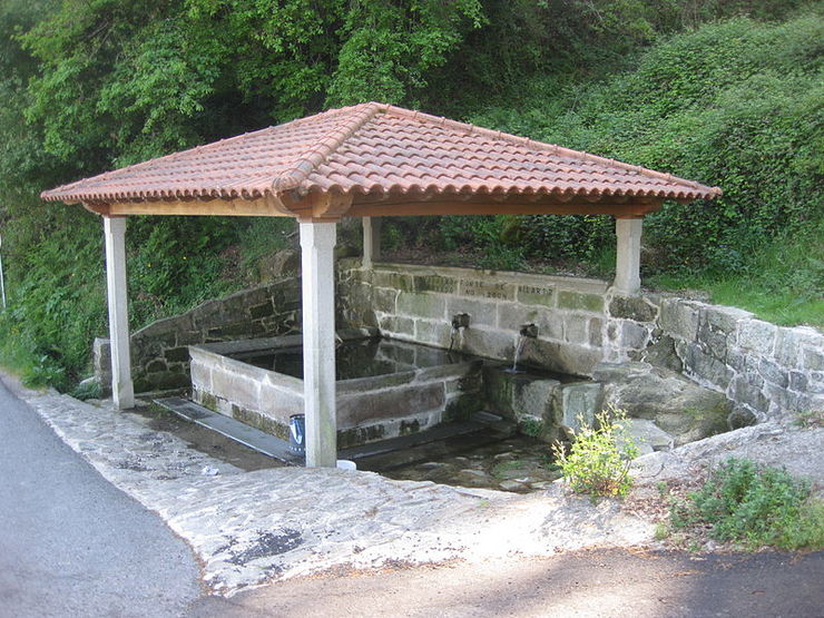 Lavadoiro de Allariz, no concello de Marín / Galipedia