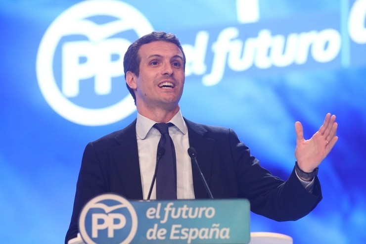 PABLO CASADO PRESIDENTE DO PP. PP