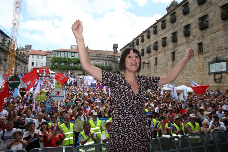 Ana Pontón, no Día da Patria de 2018 