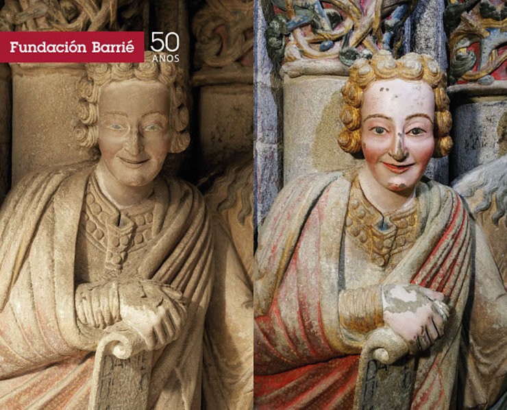 O sorriso do apóstolo Daniel no Pórtico da Gloria 