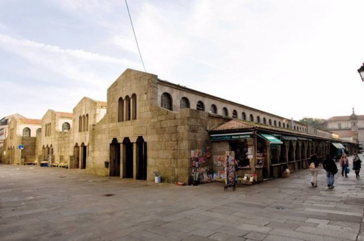 Exterior do Mercado de Abastos