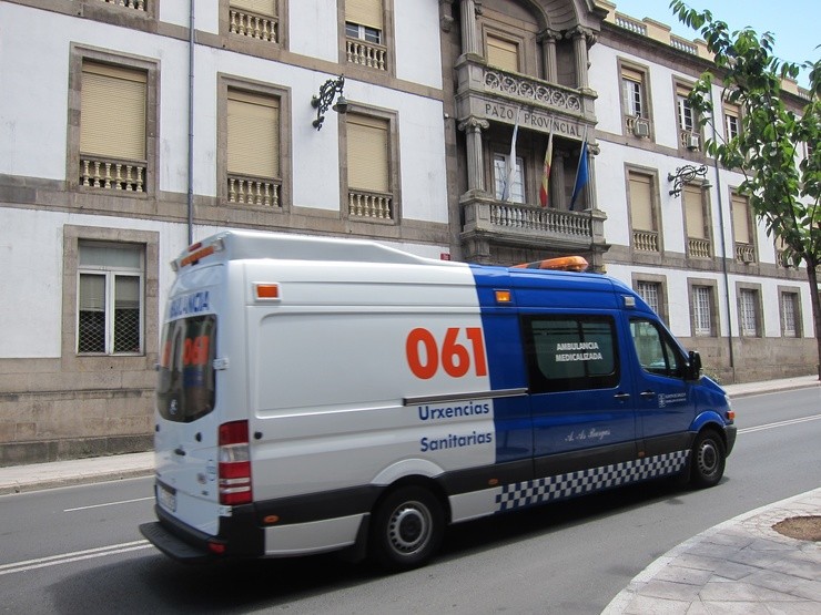 Ambulancia do 061 Galicia. EUROPA PRESS - Archivo